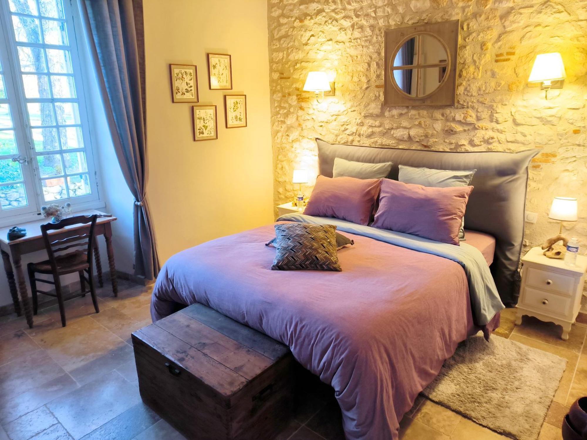 Bed and Breakfast Les 2 Brigards Монестье Экстерьер фото